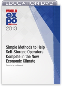 Picture of DVD - Simple Methods to Help Self-Storage Operators Compete in the New Economic Climate