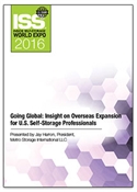 Picture of DVD - Going Global: Insight on Overseas Expansion for U.S. Self-Storage Professionals