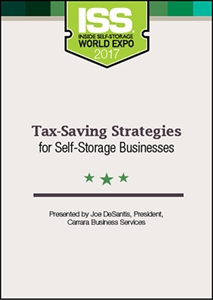 Picture of DVD - Tax-Saving Strategies for Self-Storage Businesses