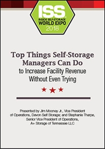 Picture of DVD - Top Things Self-Storage Managers Can Do to Increase Facility Revenue Without Even Trying